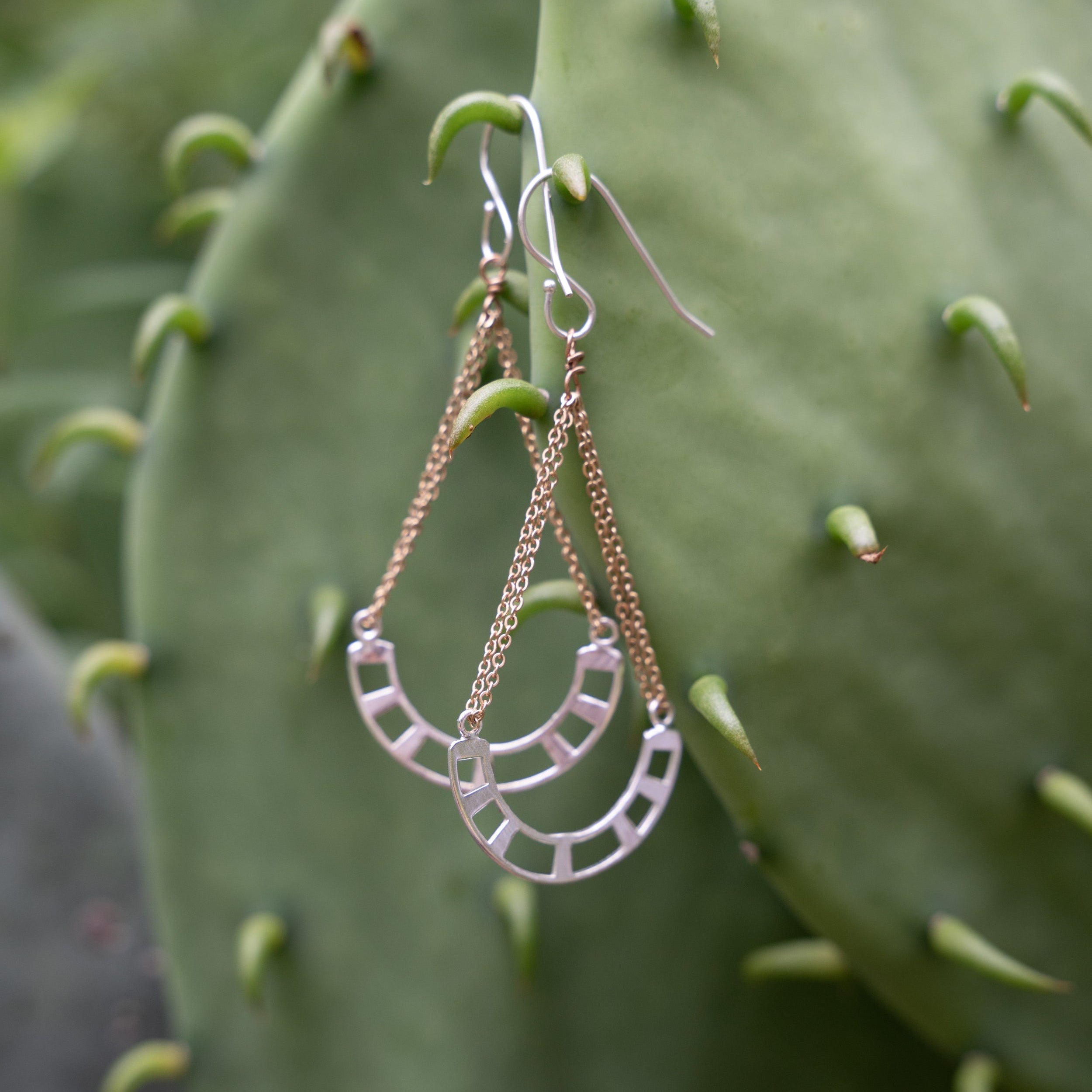 Karmic Imprint Dangle Earrings
