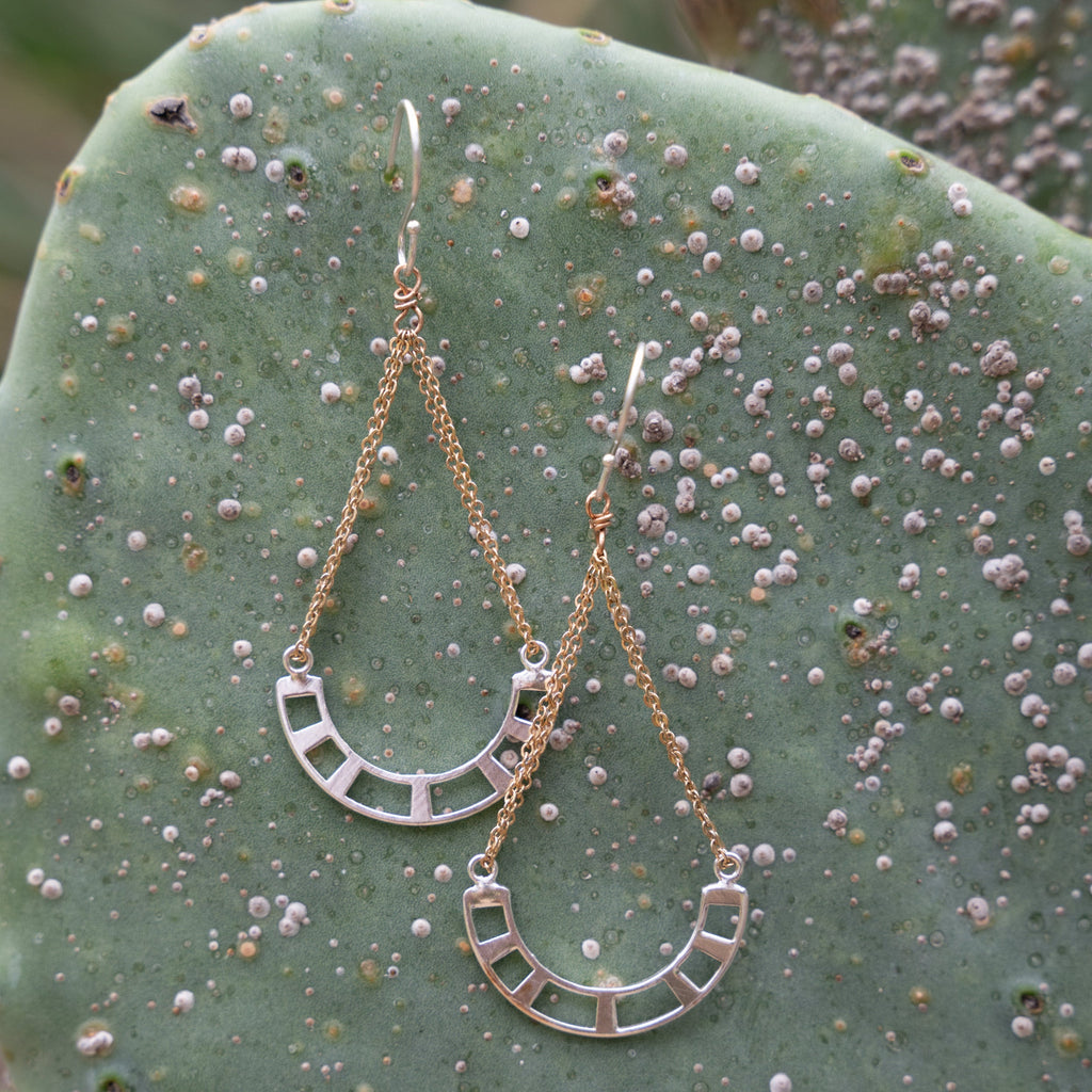 Karmic Imprint Dangle Earrings
