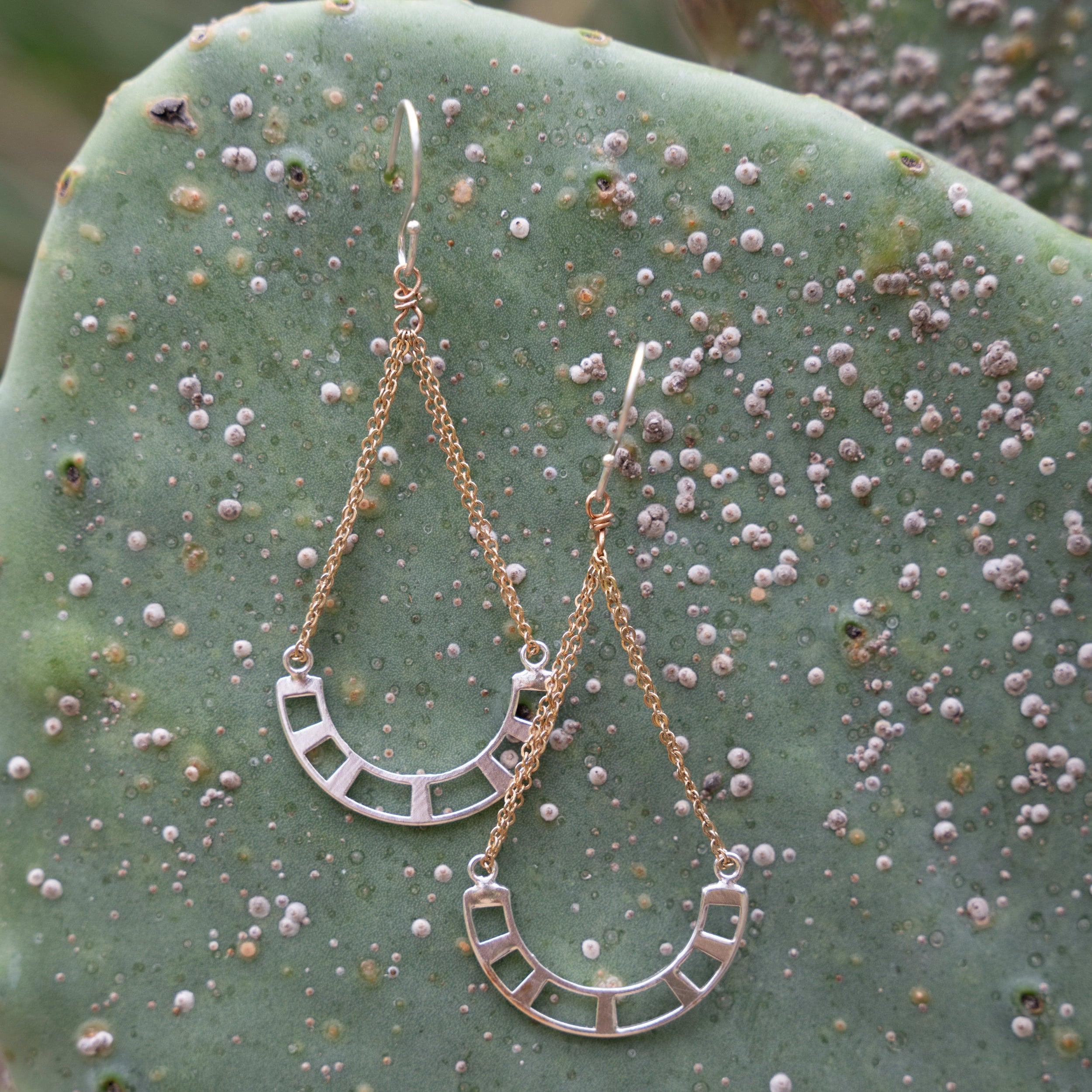 Karmic Imprint Dangle Earrings