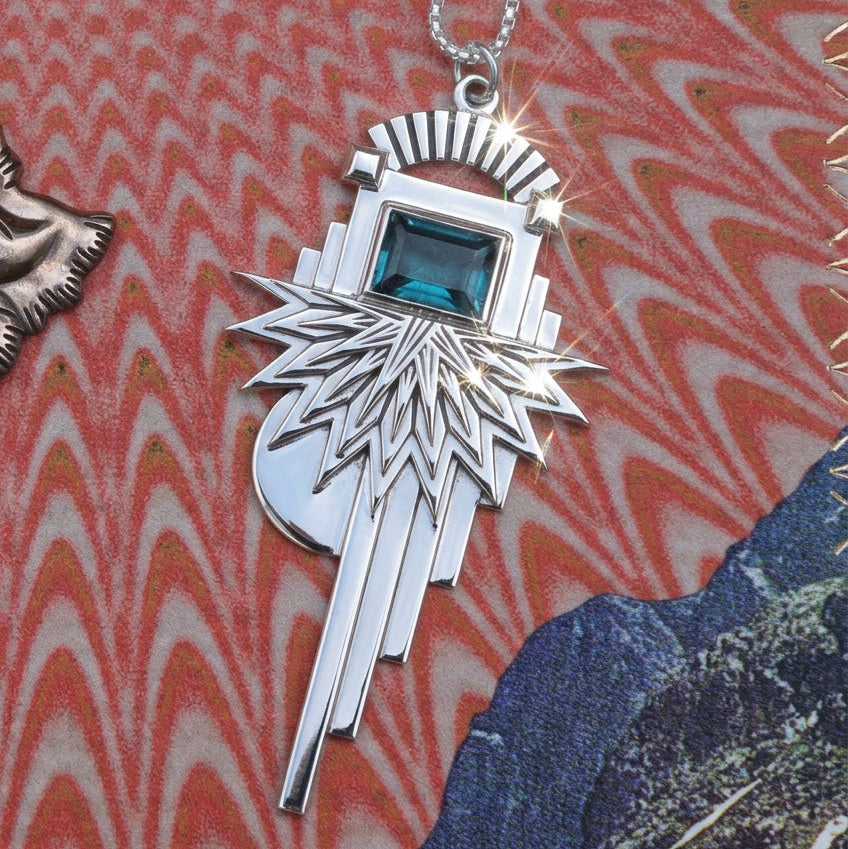 Spirit Steward Pendant with Gemstone