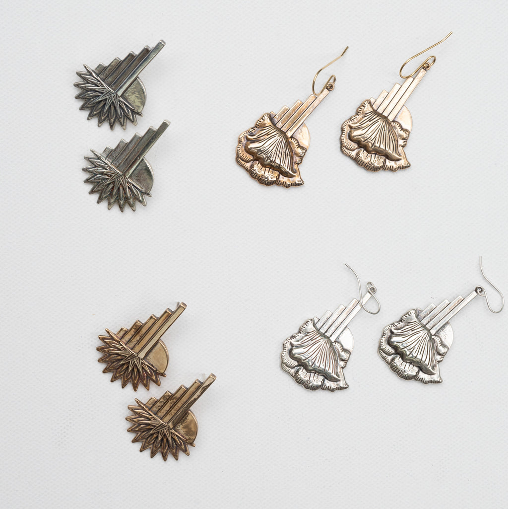 Radiant Mystic Stud Earrings