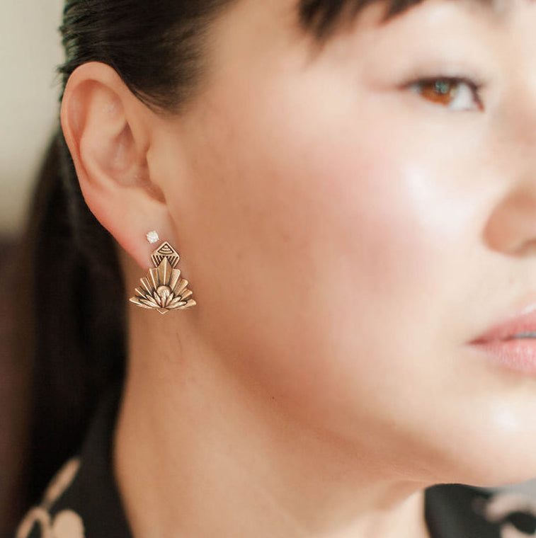 Cosmic Shift Stud Earrings