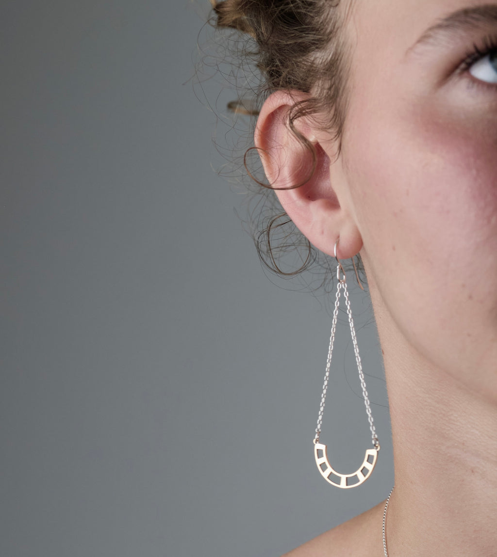 Karmic Imprint Dangle Earrings