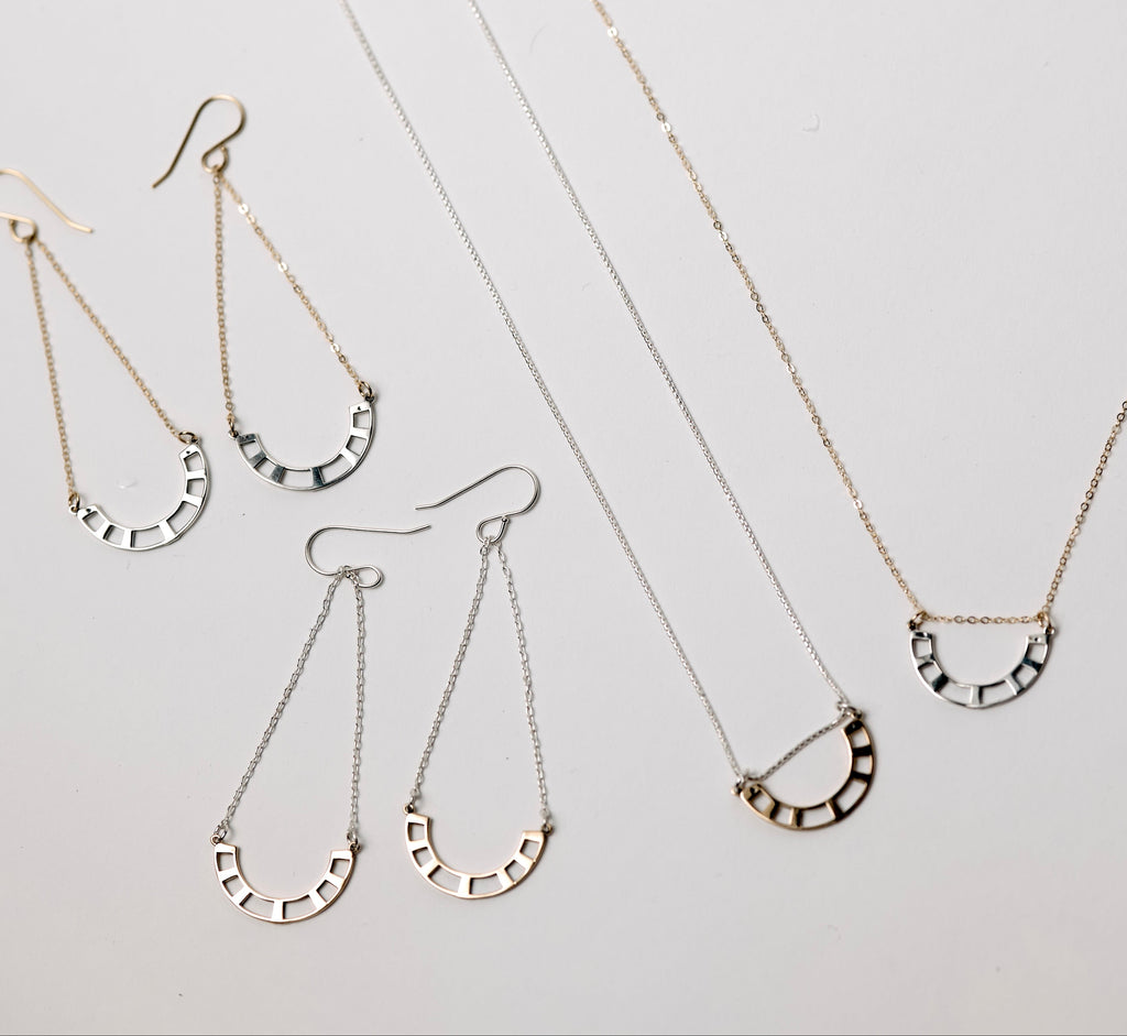 Karmic Imprint Dangle Earrings