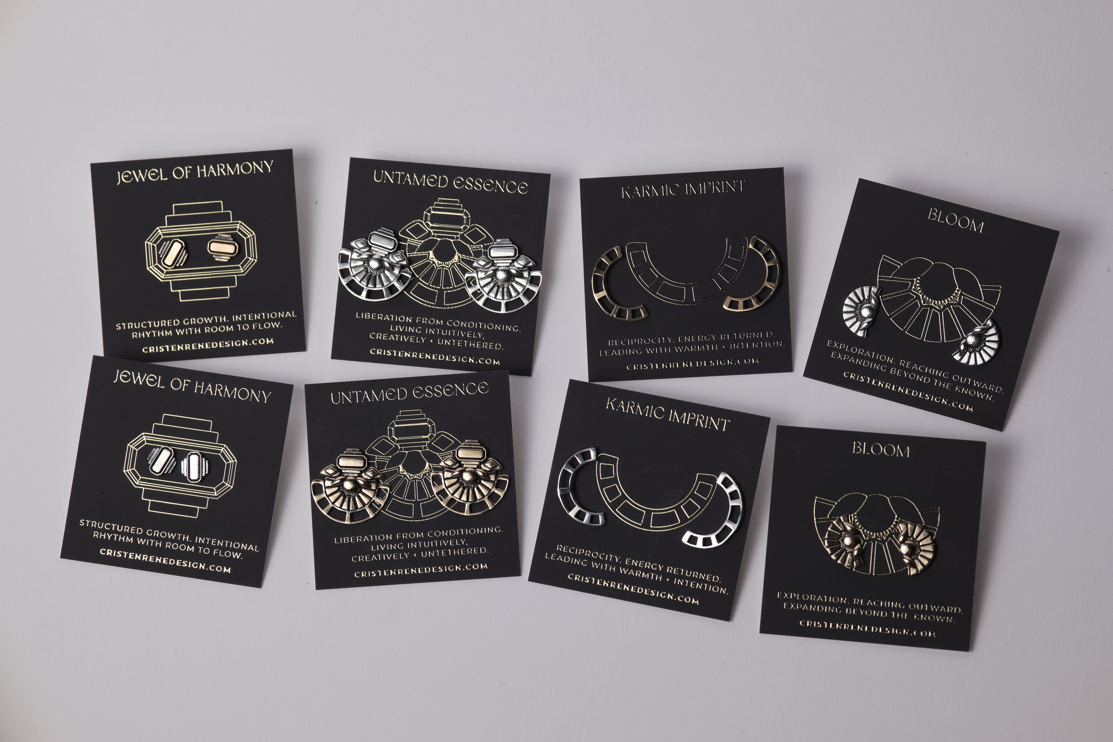 Jewel of Harmony Stud Earrings