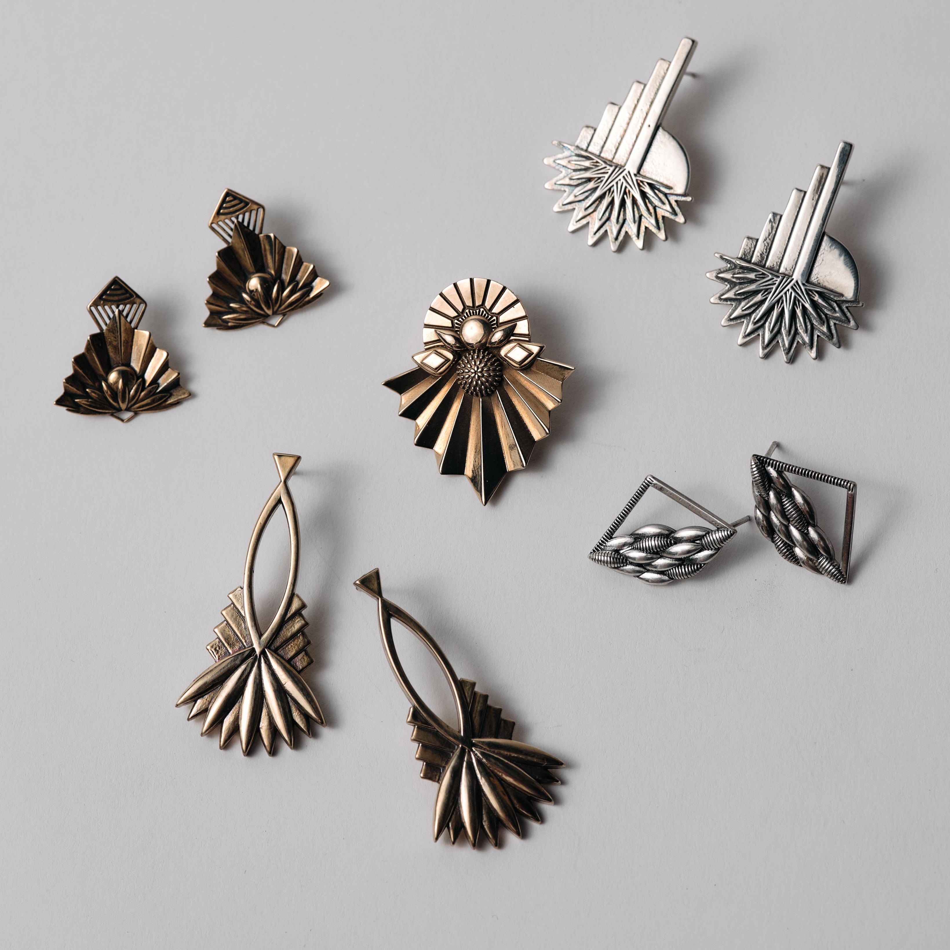 Radiant Mystic Stud Earrings