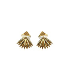 Liberated Sage Stud Earrings