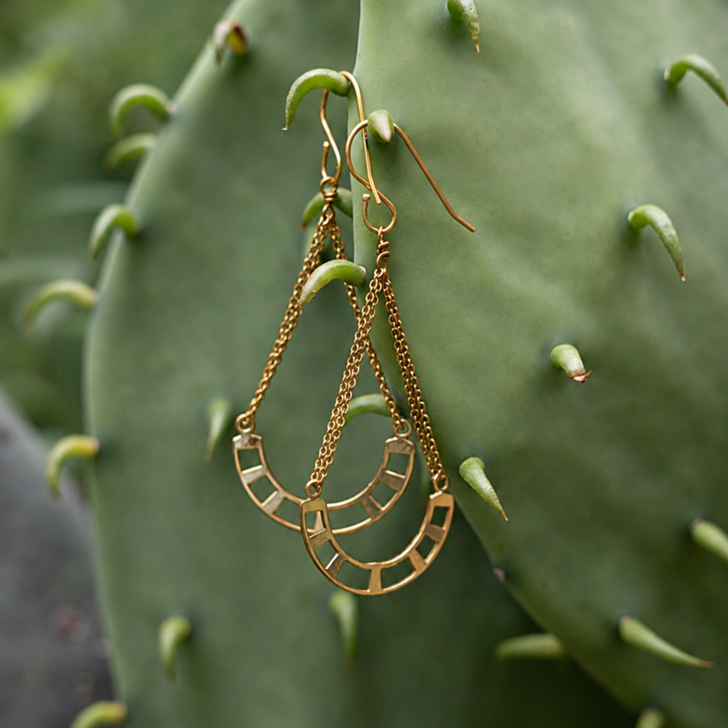 Karmic Imprint Dangle Earrings
