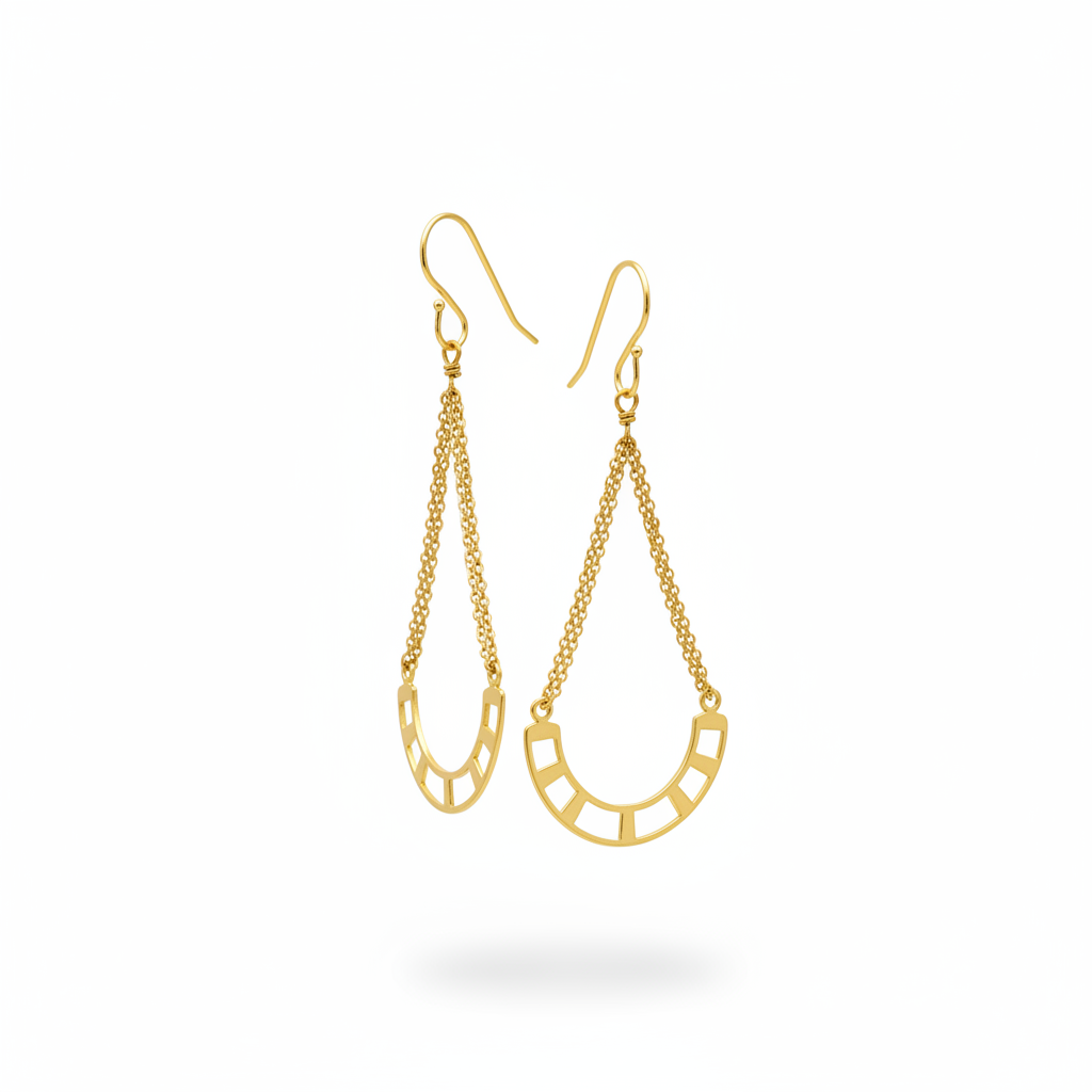 Karmic Imprint Dangle Earrings