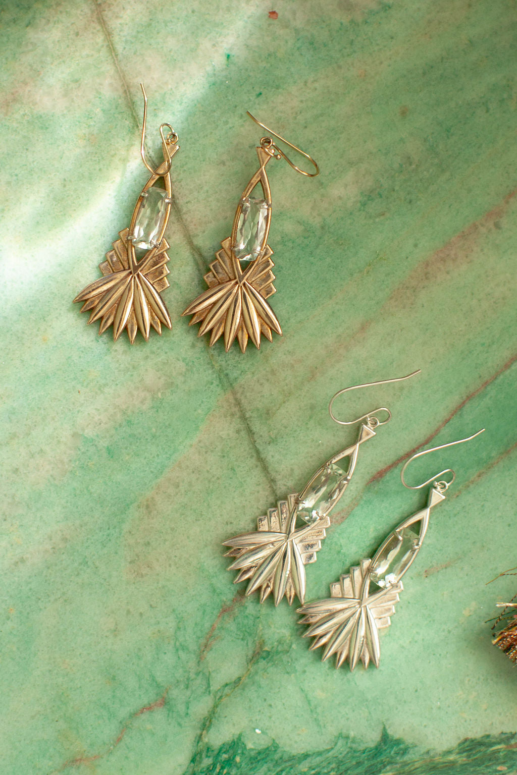 Magnetic Appeal Topaz Dangle Earrings
