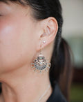 Untamed Essence Gemstone Dangle Earrings