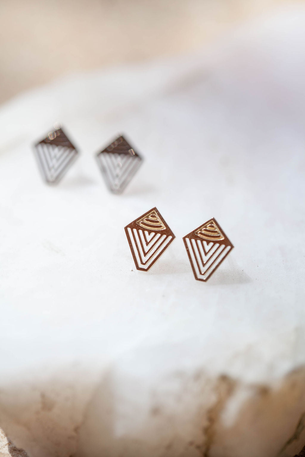 Clarity Stud Earrings