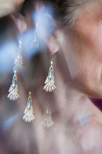 Magnetic Appeal Topaz Dangle Earrings