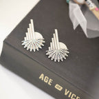Radiant Mystic Stud Earrings
