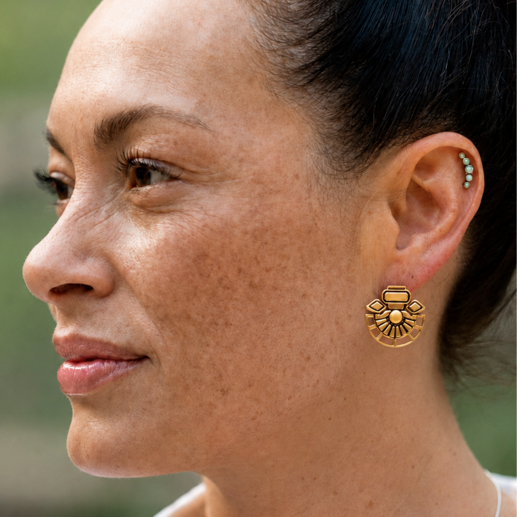 Untamed Essence Stud Earrings