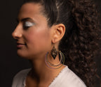 Mystical Enchantress Beaded Danglers ~ Nomad