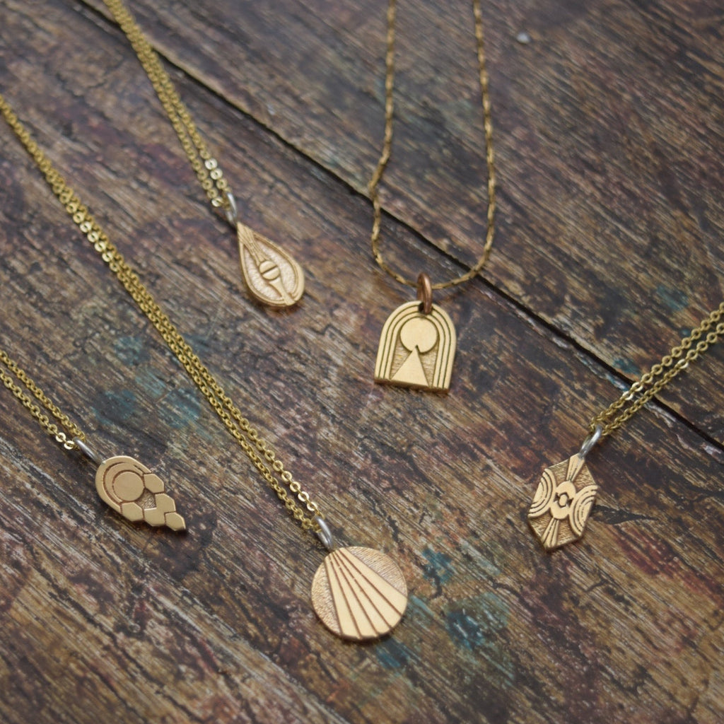Chrysalis Charm Necklace